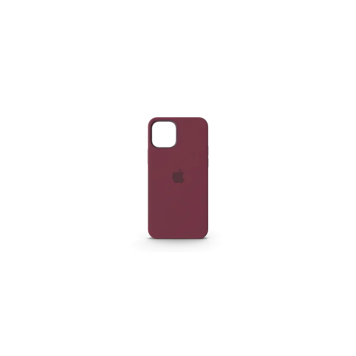 iPhone 12 Silicone Case with MagSafe Plum (Multi-variant)